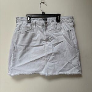 JustBlack White Denim Skirt NWOT